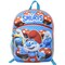 The Smurfs 16" Blue School Backpack with front and side Pockets